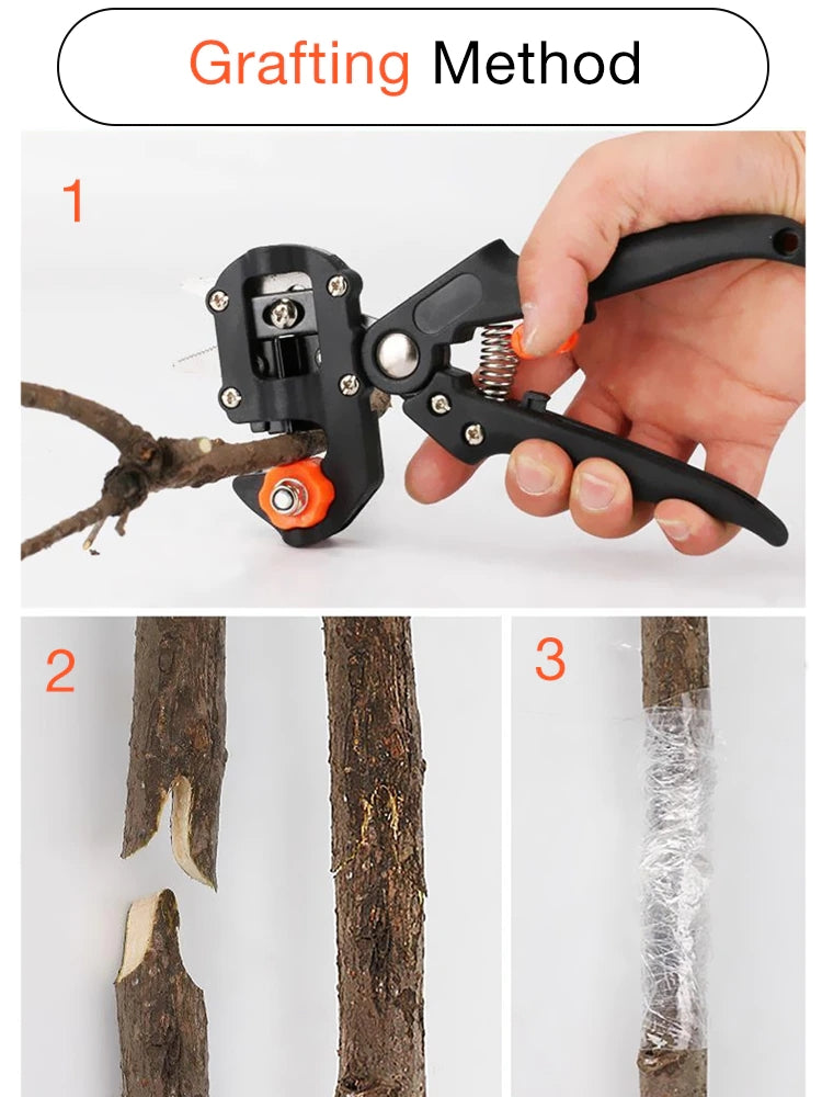 Garden Tools Farming Pruning ShearsGarden Tools professional Farming Pruning Shears Grafting Scissor Fruit Tree Vaccination Secateurs Pruning Cutting Knife
Features:
1:Rootstock and scion it is easy tGarden Tools Farming Pruning Shears