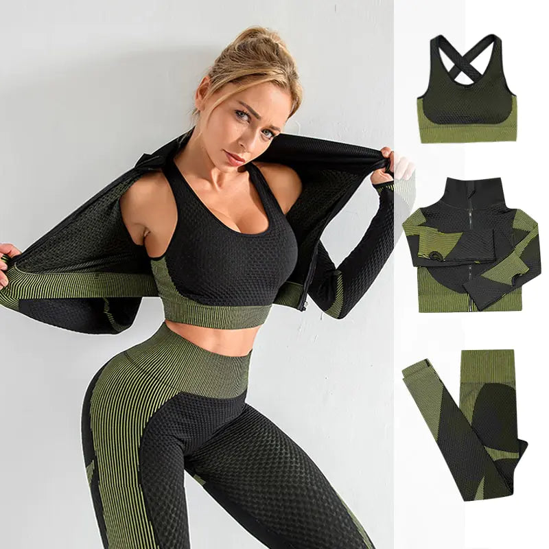 Yoga Apparel Collection"Experience Seamless Comfort with Our Yoga Apparel Collection!Looking for the perfect blend of style, comfort, and performance in your yoga wear? Look no further! OuYoga Apparel Collection