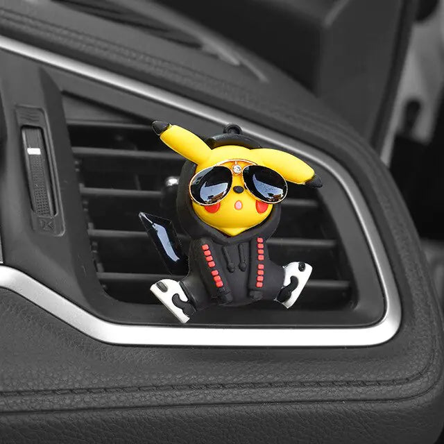 Pokemon Pikachu Car Aromatherapy Clip Cute Anime Doll CarIntroducing the adorable **Pokemon Pikachu Car Aromatherapy Clip** – the perfect fusion of cuteness and functionality for any Pokemon enthusiast and car lover!CraftePokemon Pikachu Car Aromatherapy Clip Cute Anime Doll Car