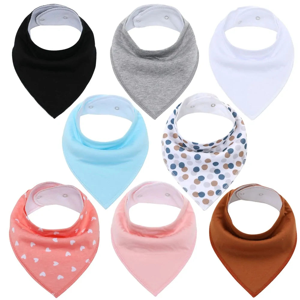 Soft Baby BibsIntroducing our Soft Baby Bibs - the ultimate blend of comfort, functionality, and style for your little bundle of joy!Crafted with care from 100% organic cotton, ouSoft Baby Bibs