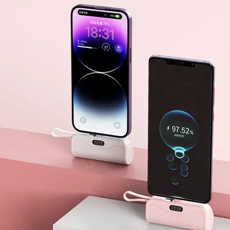 Mini Wireless Power Bank - Fast ChargingStay Powered Anywhere with Our Mini Wireless Power BankEnjoy ultimate convenience with our mini wireless power bank, featuring a 10000mAh capacity for fast charging Mini Wireless Power Bank - Fast Charging