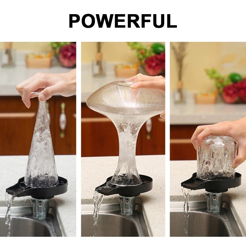 Glass Rinser Automatic Cup WasherFor a quick, easy and efficient way to get your cups and glasses sparkling, the Glass Rinser Automatic Cup Washer is the perfect solution. Whether youâre washing bGlass Rinser Automatic Cup Washer