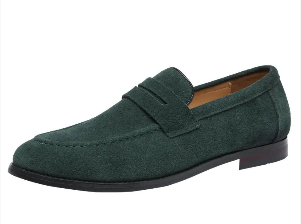 Men's Spring New Korean Style Trendy Leather ShoesProduct Information:
Lining Material: Imitation leather
Colors Available: Brown, Black, Green, Beige
Heel Type: Flat, Square Heel
Sizes: 38, 39, 40, 41, 42, 43, Korean Style Trendy Leather Shoes