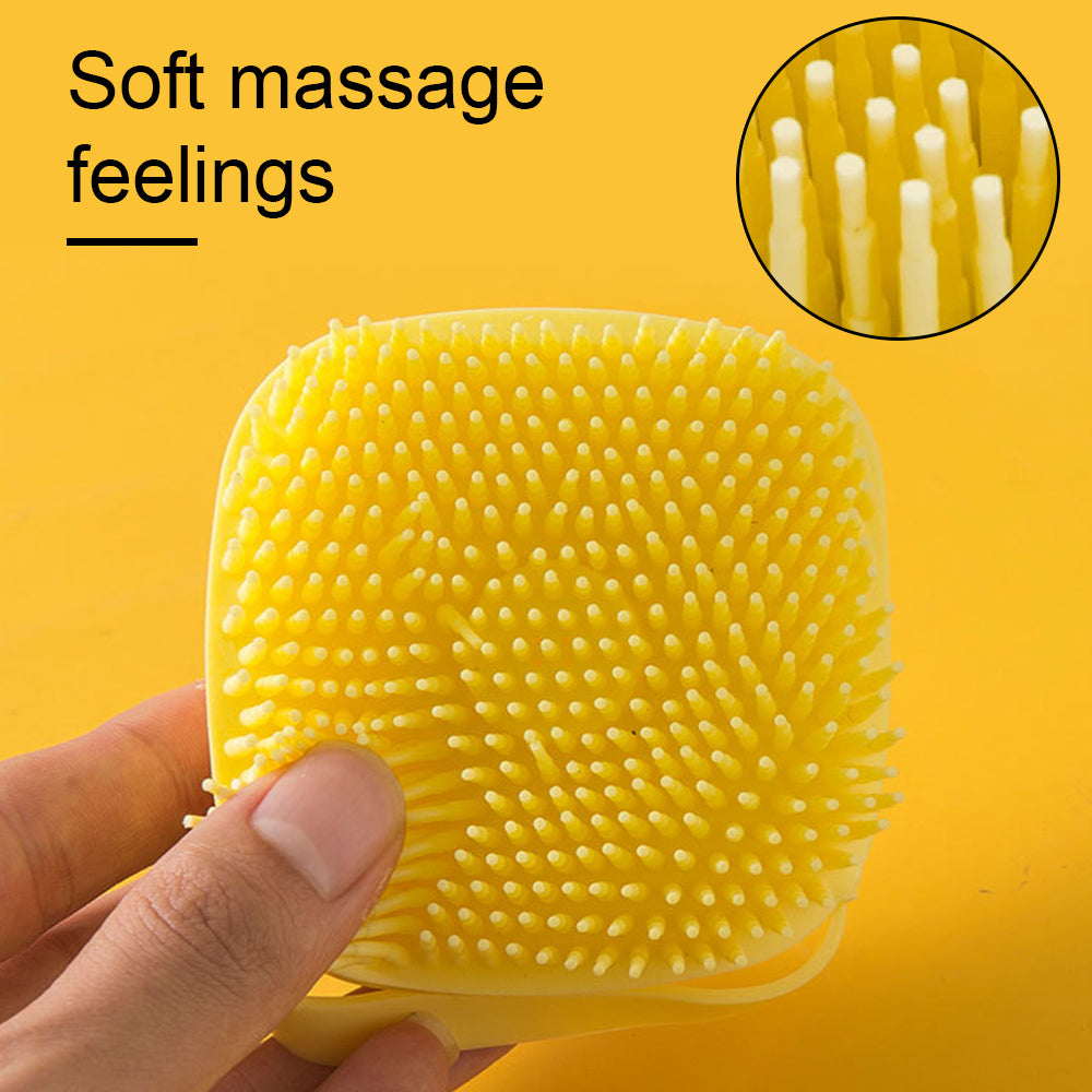 Soft Silicone Dog BrushThe Soft Silicone Dog Brush is the perfect solution for keeping your furry friend clean and well-groomed. Made from soft silicone, this brush is gentle on your pet'sSoft Silicone Dog Brush