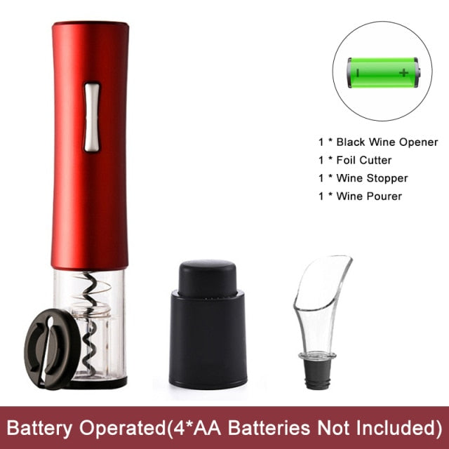 Automatic Wine Bottle OpenerWine lovers rejoice! The new Automatic Bottle Opener for Red Wine is the perfect tool to open your wine bottles with ease. This electric wine opener features a foil Automatic Wine Bottle Opener