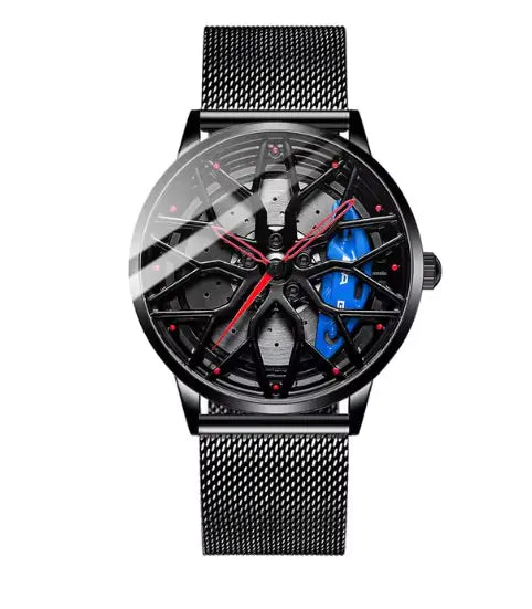 Wheel Rim Hub WatchesProduct Description:Unleash your inner automotive enthusiast with the Wheel Rim Hub Watch for Men, a premium timepiece that embodies the spirit of supercars and cuttWheel Rim Hub Watches