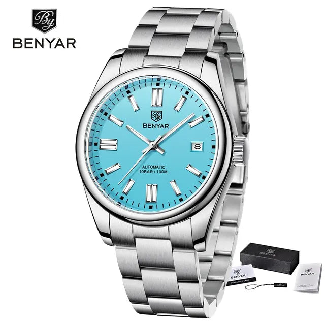 2023 Introducing the Benyar New Luxury Men'sElevate Your Wrist Game with the BNEYAR Automatic Self-Winding Watch Experience the perfect blend of style and functionality with our BNEYAR Automatic Self-Winding W2023 Introducing