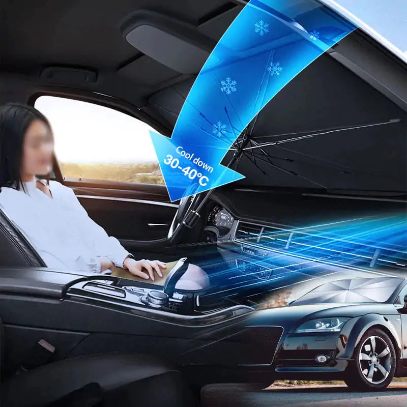 Car SunshadeIntroducing our newest innovation in car care: the all-season Car Sunshade! Engineered with premium materials, this sunshade is your ultimate defense against the eleCar Sunshade