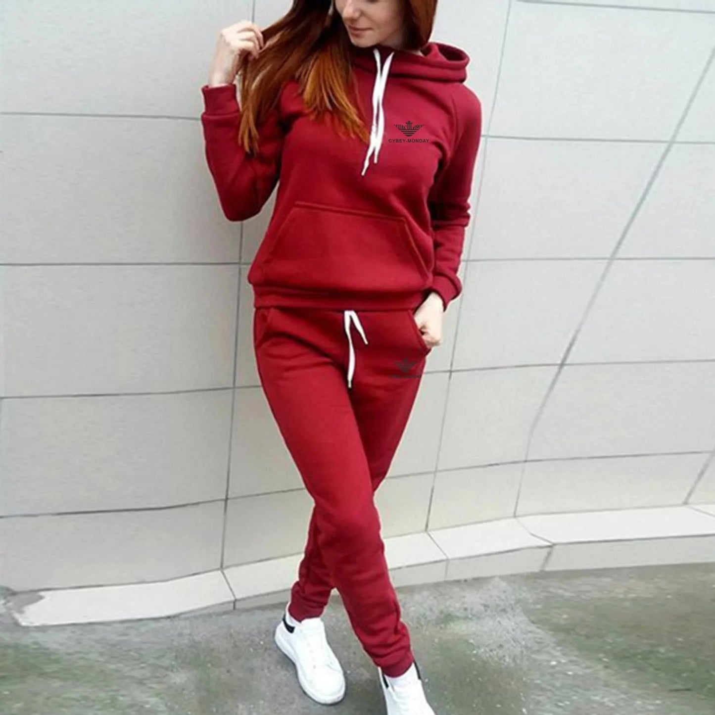 Women's Autumn and Winter Two Piiece Hooded SetIntroducing our chic and cozy Women's Autumn and Winter Two-Piece Hooded Set, the perfect fusion of style and comfort to elevate your seasonal wardrobe! Crafted withPiiece Hooded Set