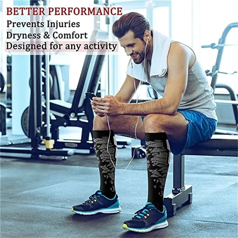 Graduated Compression Sports Recovery SocksElevate Your Recovery Game with Our Graduated Compression Sports Recovery Socks!Get ready to bounce back from intense workouts and conquer your fitness goals with ouGraduated Compression Sports Recovery Socks