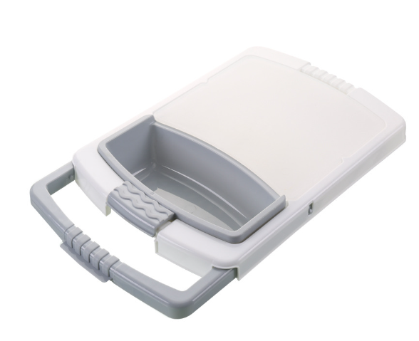Kitchen Plastic Chopping BoardThis Kitchen Plastic Chopping Board is made of PP+TRP, matte + silica gel. It's safe and secure. The cutting board is easy to clean - the silicone drainage basin witKitchen Plastic Chopping Board