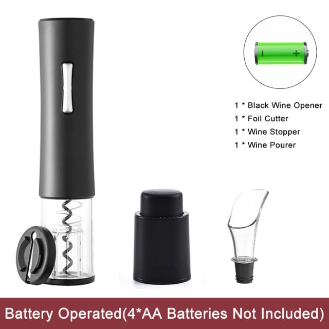 Automatic Wine Bottle OpenerWine lovers rejoice! The new Automatic Bottle Opener for Red Wine is the perfect tool to open your wine bottles with ease. This electric wine opener features a foil Automatic Wine Bottle Opener
