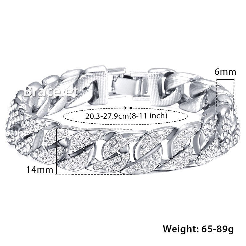 Miami Gold Curb Cuban BraceletIntroducing the Miami Gold Curb Cuban Chain Bracelet, a timeless and original piece of jewelry perfect for an elegant, sophisticated look. This beautiful bracelet isMiami Gold Curb Cuban Bracelet