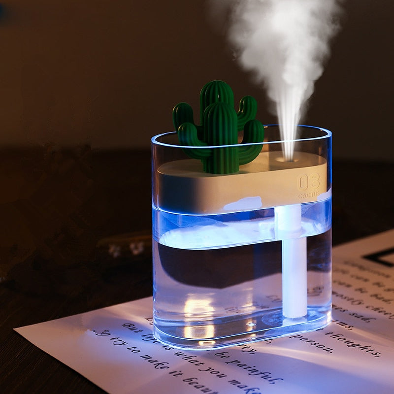 160ML Ultrasonic Air Humidifier Clear Cactus Color Light USB EssentialAre you looking for a humidifier that will improve the quality of your air and make your home more comfortable? Look no further than the 160ML Ultrasonic Air Humidif160ML Ultrasonic Air Humidifier Clear Cactus Color Light USB Essential Oil Diffuser Car Purifier Aroma Diffusor Anion Mist Maker