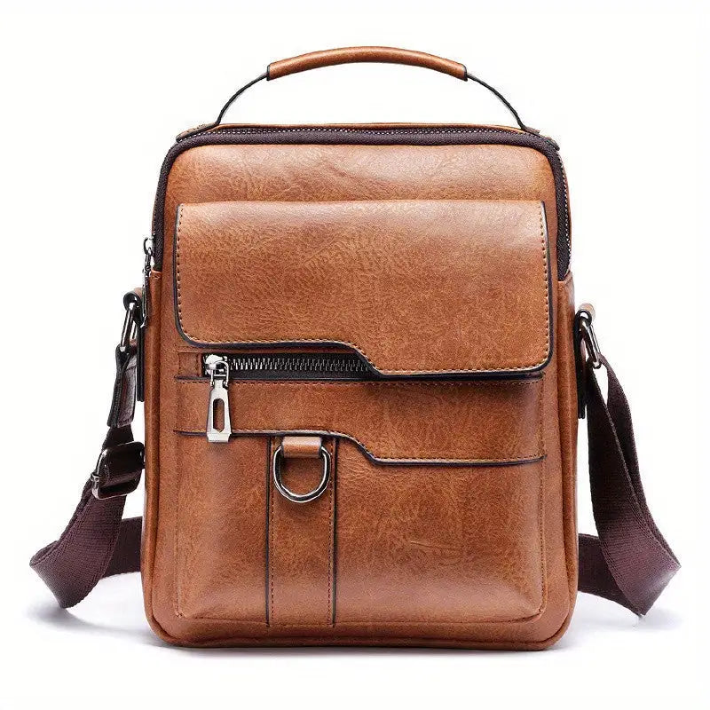 Men's Messenger BagTransform your daily routine into a seamless blend of professionalism and style with our versatile messenger bag designed for men. Crafted from high-quality PU leathMessenger Bag