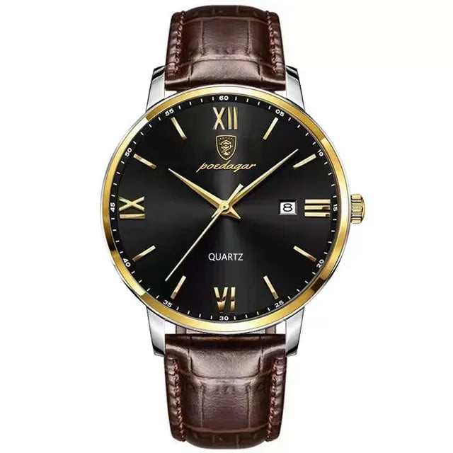 Leather Men Quartz Luxury WatchesElevate Your Style with Our Exquisite Leather Men Quartz Luxury Watches!Indulge in the epitome of sophistication and elegance with our luxurious leather men's quartzLeather Men Quartz Luxury Watches