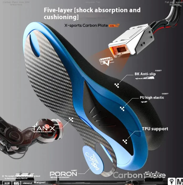 Full Palm Carbon PlateElevate your athletic performance with Carbon Fiber Poron Insoles — designed for both professional competition and running. Made from premium carbon fiber poron mateFull Palm Carbon Plate