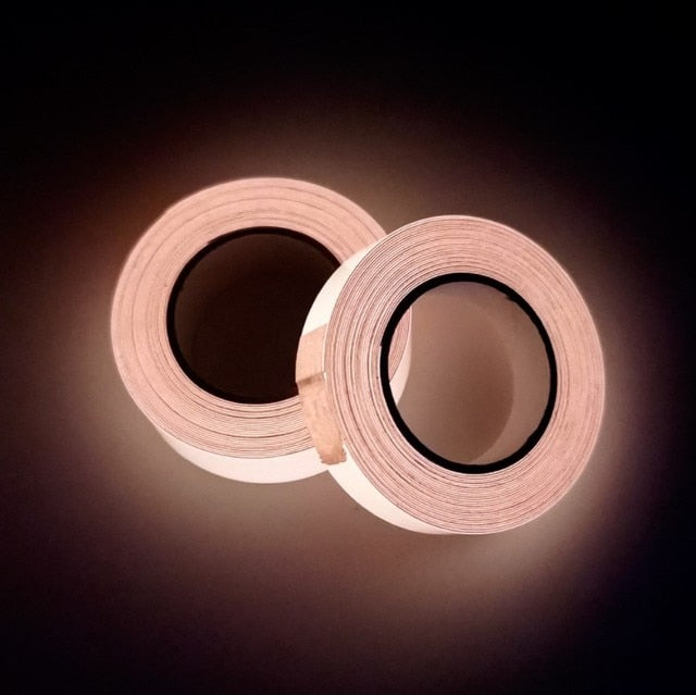 Glow In The Dark Sticker TapeIlluminate your surroundings with our Luminous Tape. This self-adhesive tape glows in the dark, making it perfect for emergency signage, safety markings, and decoratDark Sticker Tape