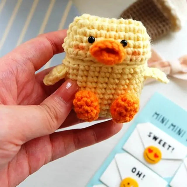 Knitted Cartoon Airpod CasesEmbrace Whimsical Charm with Knitted Cartoon AirPod CasesStep into a world of playful elegance with our Knitted Cartoon AirPod Cases, meticulously crafted to add a tKnitted Cartoon Airpod Cases