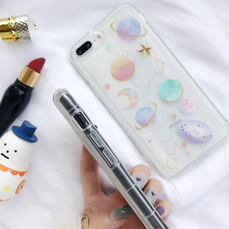 Galactic Glitter CasesShine Bright with Galactic Glitter CasesShine bright with Galactic Glitter Cases, where your phone meets cosmic sparkle in every glance. These cases are adorned withGalactic Glitter Cases