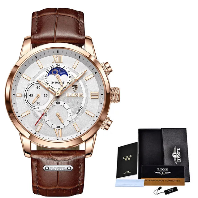 Leather Men Quartz Luxury WatchesIndulge in Timeless Luxury with Leather Men Quartz Watches!Experience the pinnacle of refinement and sophistication with our collection of leather men quartz luxury Leather Men Quartz Luxury Watches