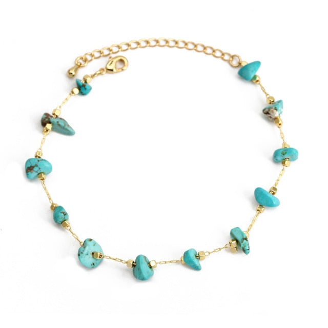 Charm BraceletIntroducing the Charm Bracelet! This beautiful bracelet is made of high quality materials, including copper, pearls, and natural stones. It's the perfect accessory tCharm Bracelet