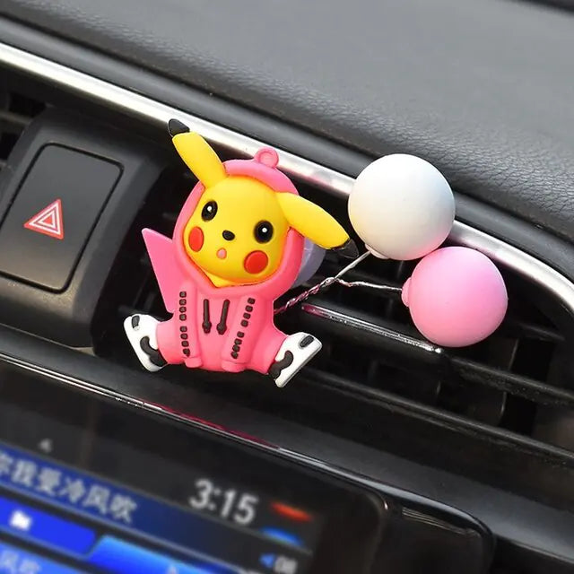 Pokemon Pikachu Car Aromatherapy Clip Cute Anime Doll CarIntroducing the adorable **Pokemon Pikachu Car Aromatherapy Clip** – the perfect fusion of cuteness and functionality for any Pokemon enthusiast and car lover!CraftePokemon Pikachu Car Aromatherapy Clip Cute Anime Doll Car