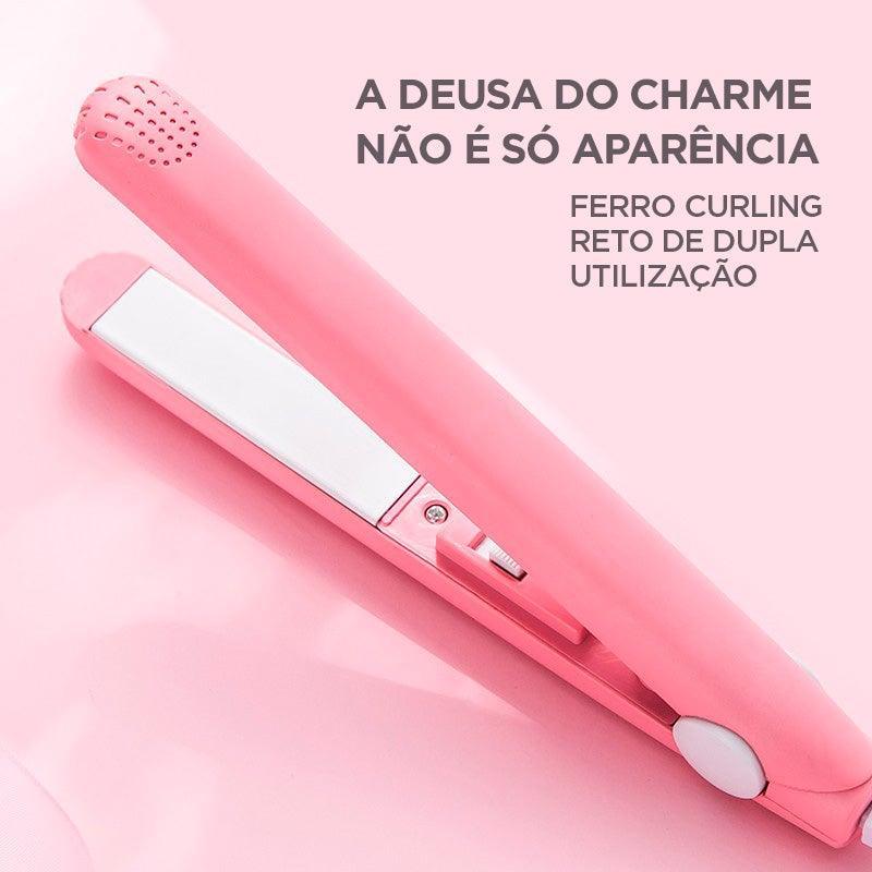 Ceramic Mini Hair StraightenerTransform your hair into sleek, shiny perfection in mere minutes with the Mini Ceramic Hair Curler and Straightener. This portable hair styling tool is designed to gCeramic Mini Hair Straightener