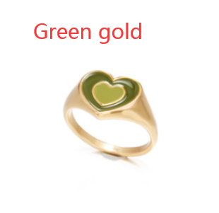 Creative Love Heart RingProduct InformationMaterialï¼Alloy+color retention of electroplatingSizeï¼size 6/7/8Weightï¼As the picture showNote:Please allow slight deviation in color or sizeCreative Love Heart Ring