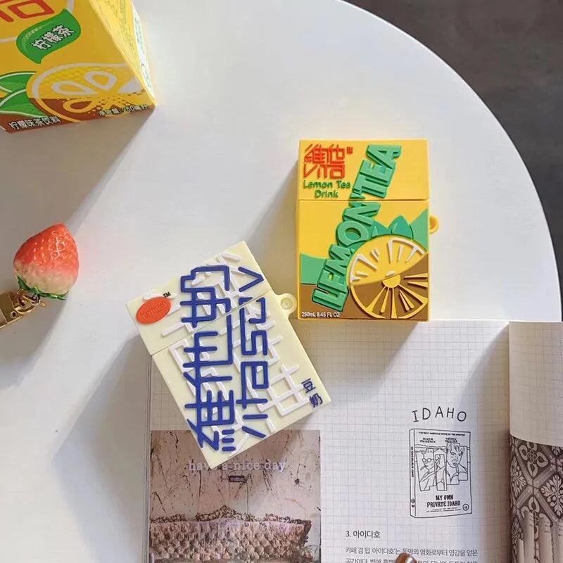 Funny Lemon Tea Drink For Apple Airpods CasesAdd a Splash of Fun to Your AirPods with a Lemon Tea CaseProtect your AirPods in style with our whimsical lemon tea drink case. Its unique design not only safeguardsFunny Lemon Tea Drink