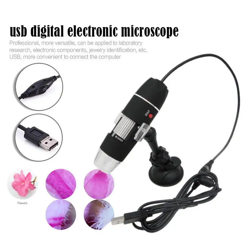 LED Digital USB MicroscopeIntroducing our LED Digital USB Microscope, the ultimate tool for precision and clarity in your research, electronics work, and jewelry identification needs. EngineeLED Digital USB Microscope