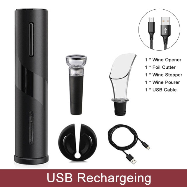 Automatic Wine Bottle OpenerWine lovers rejoice! The new Automatic Bottle Opener for Red Wine is the perfect tool to open your wine bottles with ease. This electric wine opener features a foil Automatic Wine Bottle Opener
