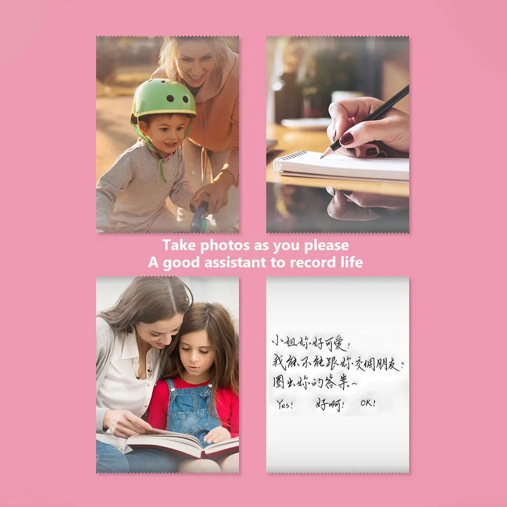 Mini Printer Portable Thermal StickersGet Ready to Experience the Future of Printing with Mini Portable Thermal Stickers Printer!
Key Features:
Thermal Magic: Mini printer employs thermal printing technoMini Printer Portable Thermal Stickers