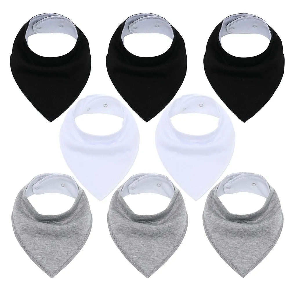 Soft Baby BibsIntroducing our Soft Baby Bibs - the ultimate blend of comfort, functionality, and style for your little bundle of joy!Crafted with care from 100% organic cotton, ouSoft Baby Bibs