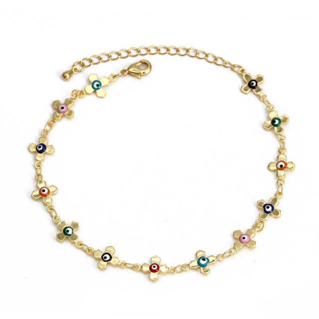 Charm BraceletIntroducing the Charm Bracelet! This beautiful bracelet is made of high quality materials, including copper, pearls, and natural stones. It's the perfect accessory tCharm Bracelet