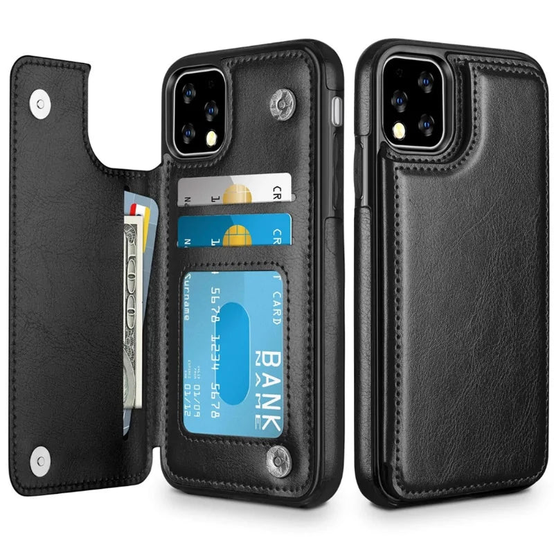 Wallet Phone Cases for IPhone 11 Pro Max 6S 6 7 8 Plus XS Max XR Case Protect Your iPhone in StyleElevate your phone protection with our Wallet Phone Case. Crafted from premium leather, it ensures durability and a classic look for yourXS Max XR Case Cover Retro Flip Leather Phone Case