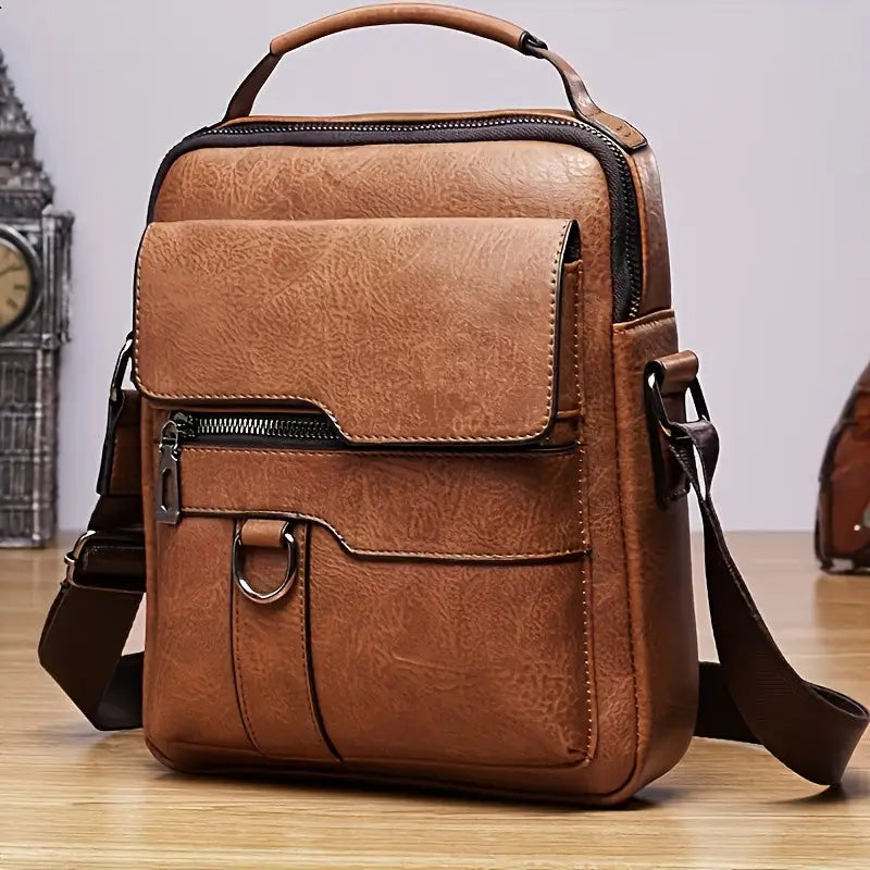 Men's Messenger BagTransform your daily routine into a seamless blend of professionalism and style with our versatile messenger bag designed for men. Crafted from high-quality PU leathMessenger Bag