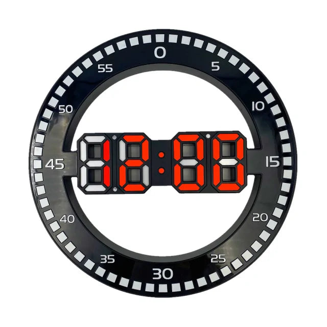Digital Wall ClockUpgrade your timekeeping game with our LED Digital Wall Clock! Sleek, modern, and oh-so-convenient, this clock is the perfect addition to any home or office. With itDigital Wall Clock