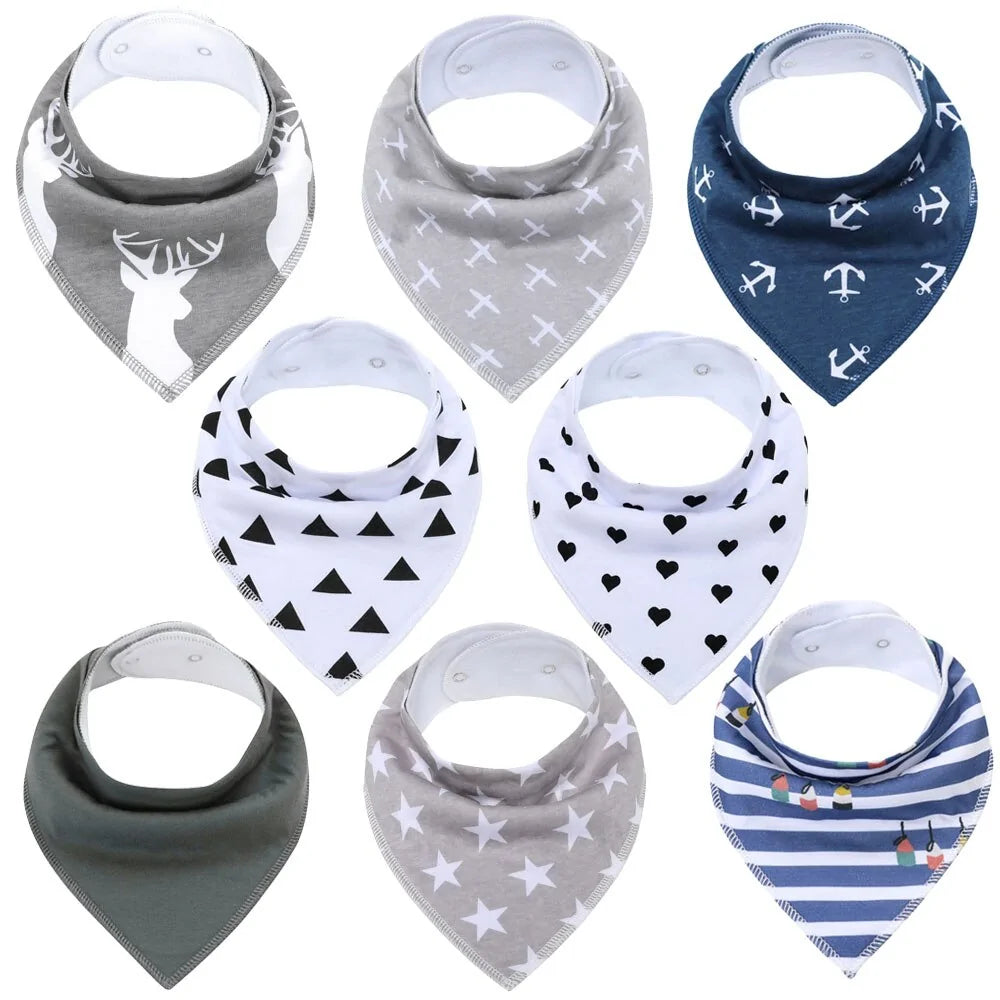 Soft Baby BibsIntroducing our Soft Baby Bibs - the ultimate blend of comfort, functionality, and style for your little bundle of joy!Crafted with care from 100% organic cotton, ouSoft Baby Bibs