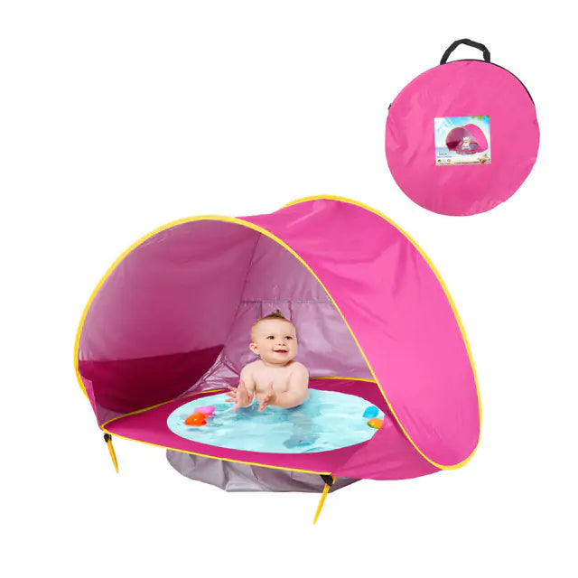 Baby Beach TentUltimate Sun Protection:Keep your little one safe from harmful UV rays with our Baby Beach Tent. Featuring UPF 50+ fabric, it provides superior sun protection, ensurBaby Beach Tent