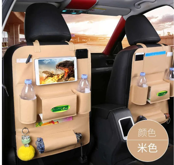 Car Seat OrganizerKeep Your Car Neat and OrganizedMaximize your car's interior space with the Car Seat Organizer, designed to keep essentials within easy reach while decluttering yourCar Seat Organizer