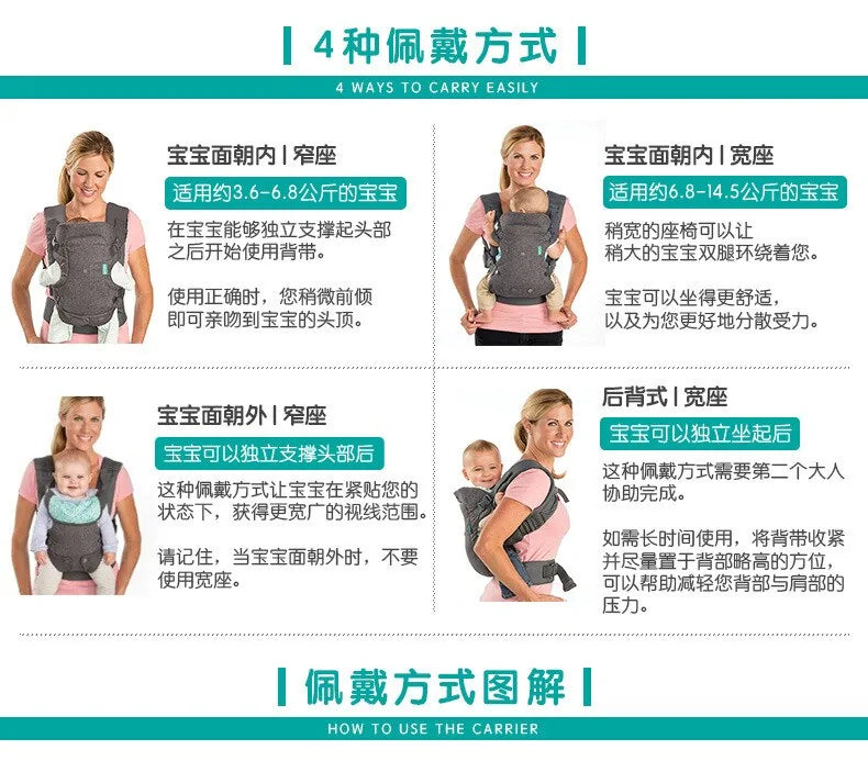 Baby Ergonomic Baby Hipseat CarrierIntroducing our latest innovation in baby carrying comfort: the 0-36M Baby Carrier Ergonomic Baby Hipseat Carrier! Crafted with care from a premium cotton blend, thiBaby Ergonomic Baby Hipseat Carrier