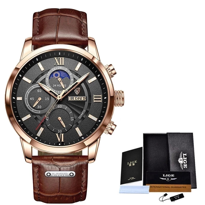 Leather Men Quartz Luxury WatchesIndulge in Timeless Luxury with Leather Men Quartz Watches!Experience the pinnacle of refinement and sophistication with our collection of leather men quartz luxury Leather Men Quartz Luxury Watches