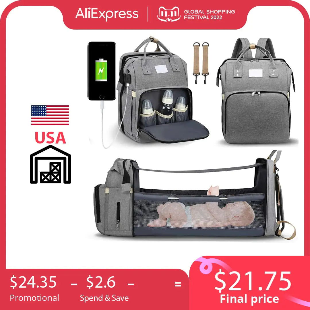 Baby Diaper Bag Nappy Stroller For BabyYour Trusted Companion for Parenthood Adventures!Introducing our Baby Diaper Bag Nappy Stroller—a must-have for every parent on the go! Designed with convenience andBaby Diaper Bag Nappy Stroller