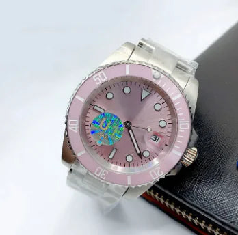 Men's Luxury Automatic Watch with Sapphire & Stainless SteelStainless steel case
41mm diameter, 13mm thickness
20mm band width
28.5mm dial diameter
Sapphire glass mirrorLuxury Automatic Watch
