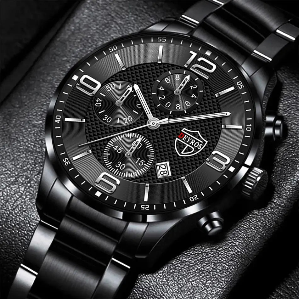 Luxury Men's Business WatchElevate Your Style with Timeless SophisticationStep up your style game with our Luxury Men's Business Watch. Designed for the modern professional, this watch combineLuxury Men'