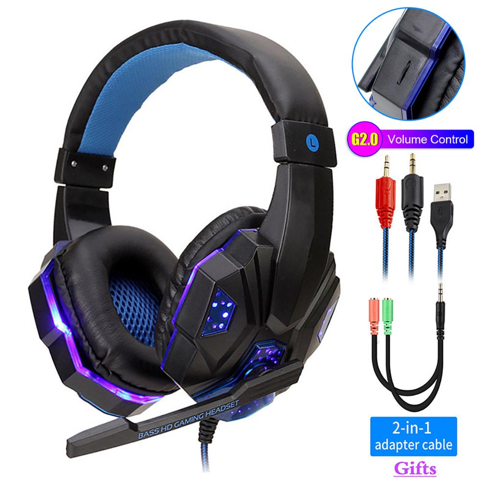 Led Light Wired Gamer HeadsetIntroducing the Led Light Wired Gamer Headset, the perfect addition to any gamer's toolkit. This high-quality headset offers incredible sound quality and noise isolaLed Light Wired Gamer Headset