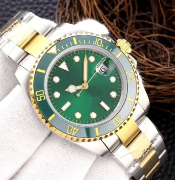 Men's Luxury Automatic Watch with Sapphire & Stainless SteelStainless steel case
41mm diameter, 13mm thickness
20mm band width
28.5mm dial diameter
Sapphire glass mirrorLuxury Automatic Watch