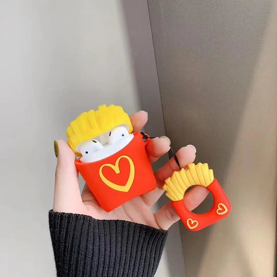 Fries And Popcorn AirPod CasesAdd Fun to Your Tech with Fries and Popcorn AirPod Cases Show off your love for snacks with our quirky Fries and Popcorn AirPod Cases. These playful designs not onlyPopcorn AirPod Cases