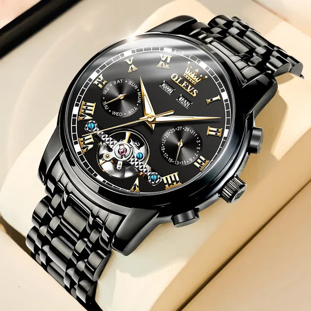 Men's Automatic WatchesElevate Your Style with Men's Automatic WatchesUpgrade your wristwear with our collection of Men's Automatic Watches. These timepieces blend timeless elegance with cAutomatic Watches